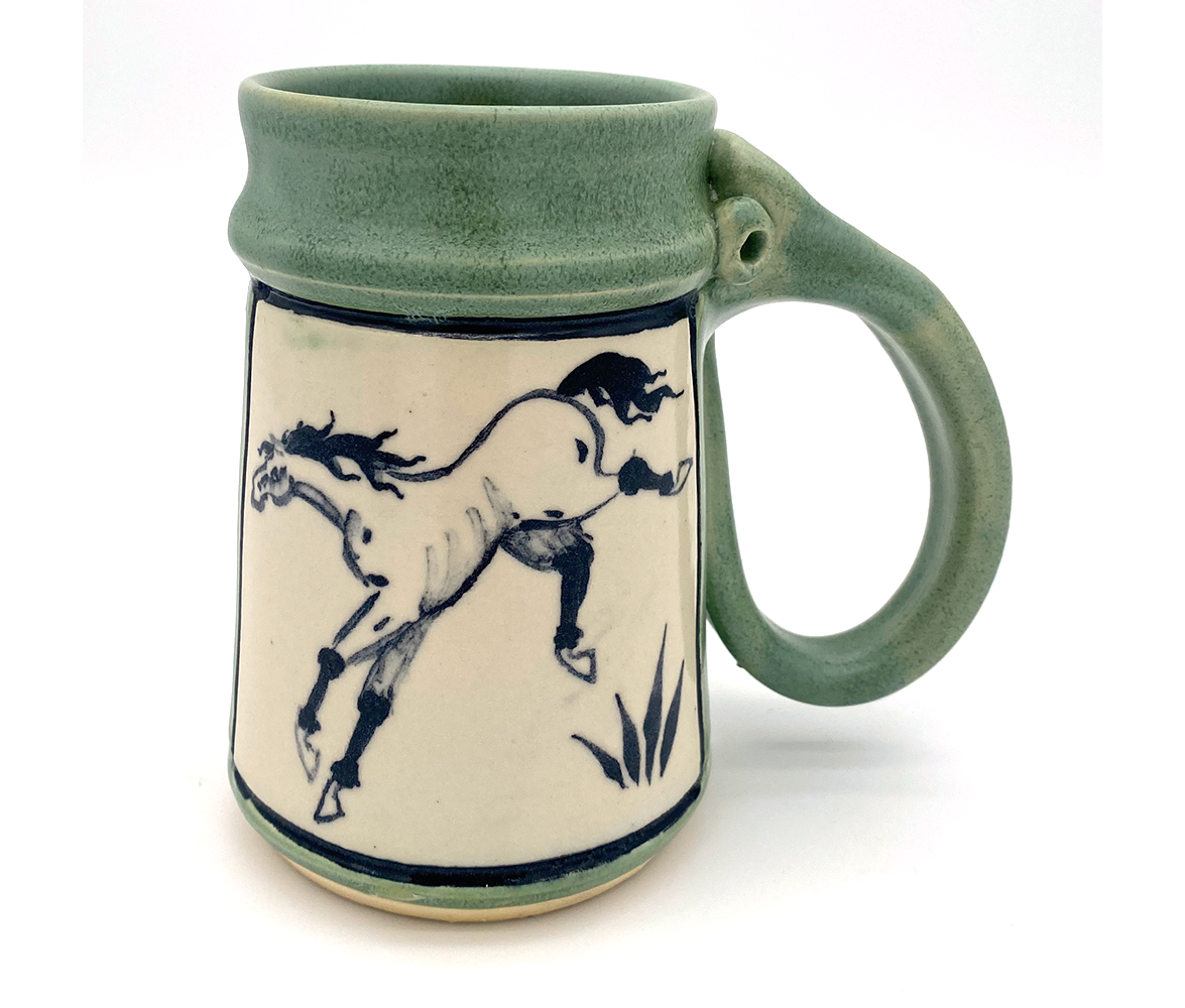 Bonnie Belt - Ceramic Horse Mug
